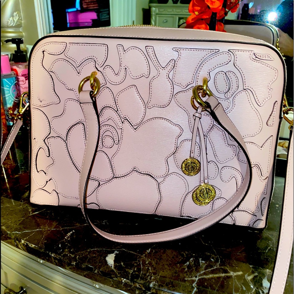 DKNY handbag-blush pink